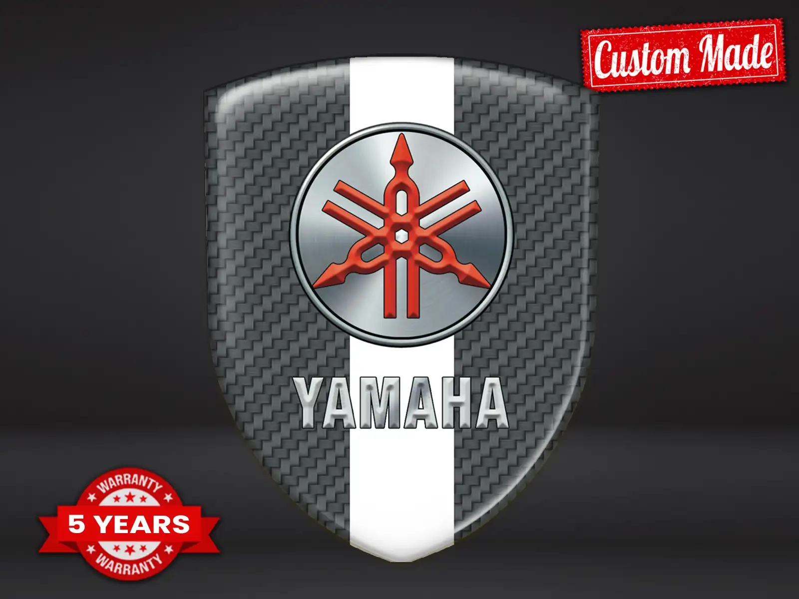Yamaha Autoaufkleber Robust Limitiert Stilvoll